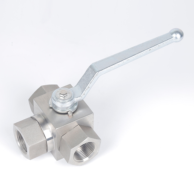 不銹鋼三通高壓球閥